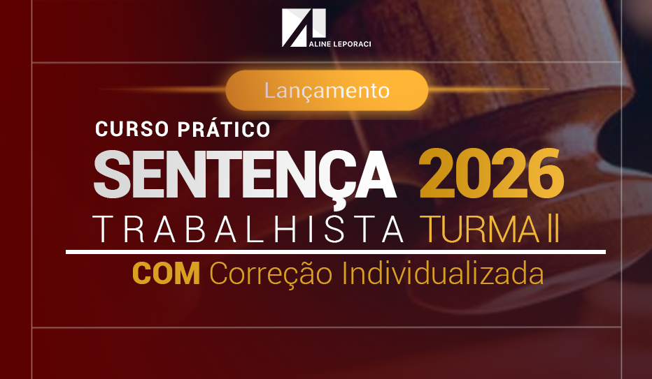 CURSO PR�TICO DE SENTEN�A 2026. 2 - TURMA 2 C/ CORRE��O INDIVIDUAL
