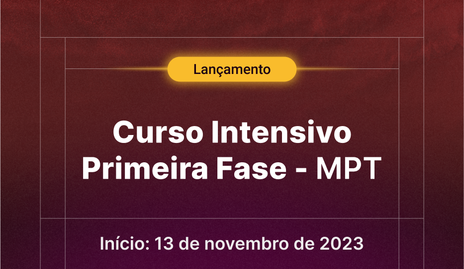2023.2 - ALINE - CURSO INTENSIVO PRIMEIRA FASE MPT